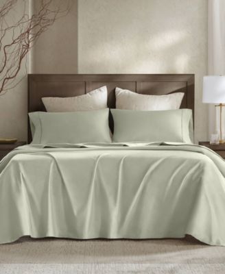 Sateen 400-Thread Count Cotton 4-Pc. Sheet Set, Queen