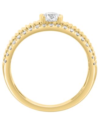 Diamond Ring (1/2 ct. t.w.) in 14k Yellow Gold