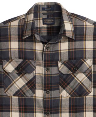 Men's Plaid Burnside Flannel Shirt