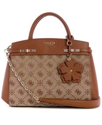 Melinda Logo Medium Tri Comp Satchel Bag