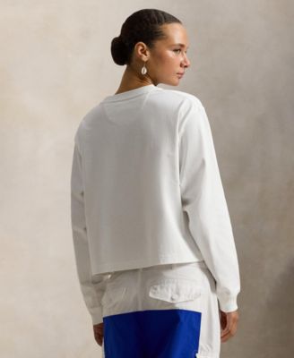 Women's Team USA Polo Bear Long-Sleeve Tee