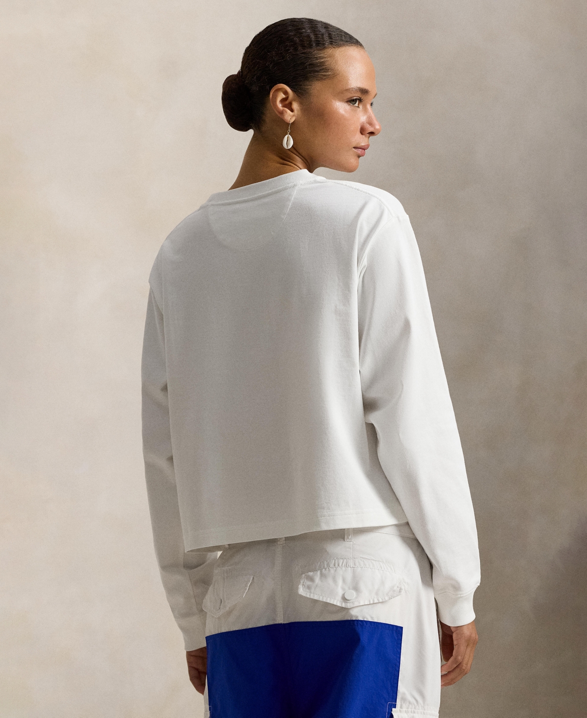 Polo Ralph Lauren Women's Bear Long-Sleeve T-Shirt