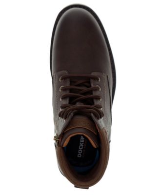 Men's Telford Rugged Lace-Up Round-Toe Boots