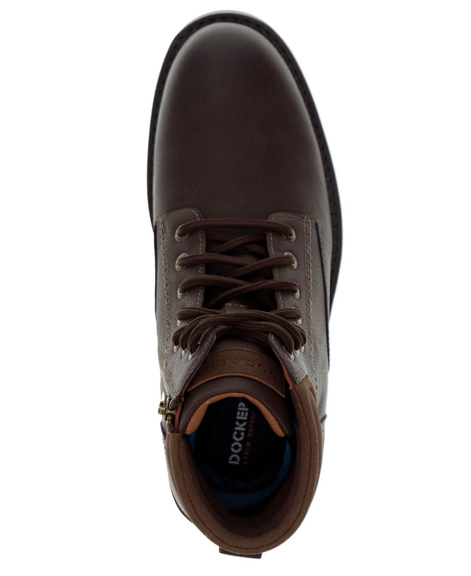 Men's Telford Rugged Lace-Up Round-Toe Boots