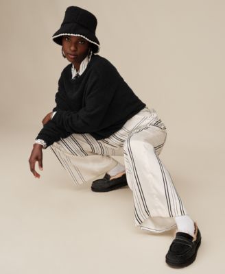 UGG Women's Novalie Slouchy Boat Neck Lounge Top