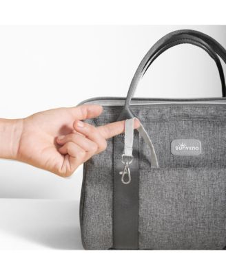 Wide Open Frame Diaper Tote Bag, Baby Travel Bag