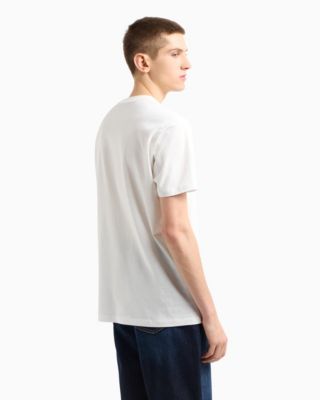 Men's Short Sleeve Crewneck Palm Tree Logo Graphic T-Shirt