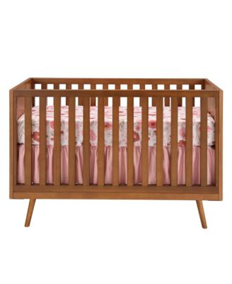 Flower Power Floral/Strawberry Baby Fitted Crib/Toddler Sheet