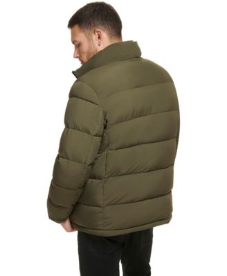 Men's Puffer With Set In Bib Detail, Created for Macy's