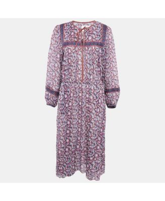 Women's Multicolor Floral Print Cotton Asymmetric Greila Dress