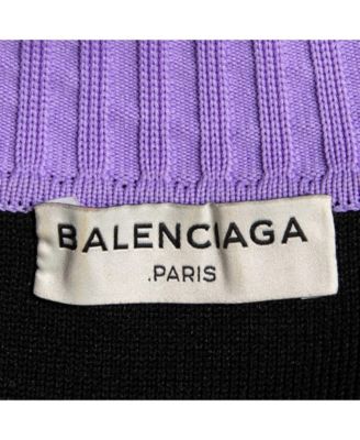 Women's Colorblock Pattern Knit Shift Midi Dress