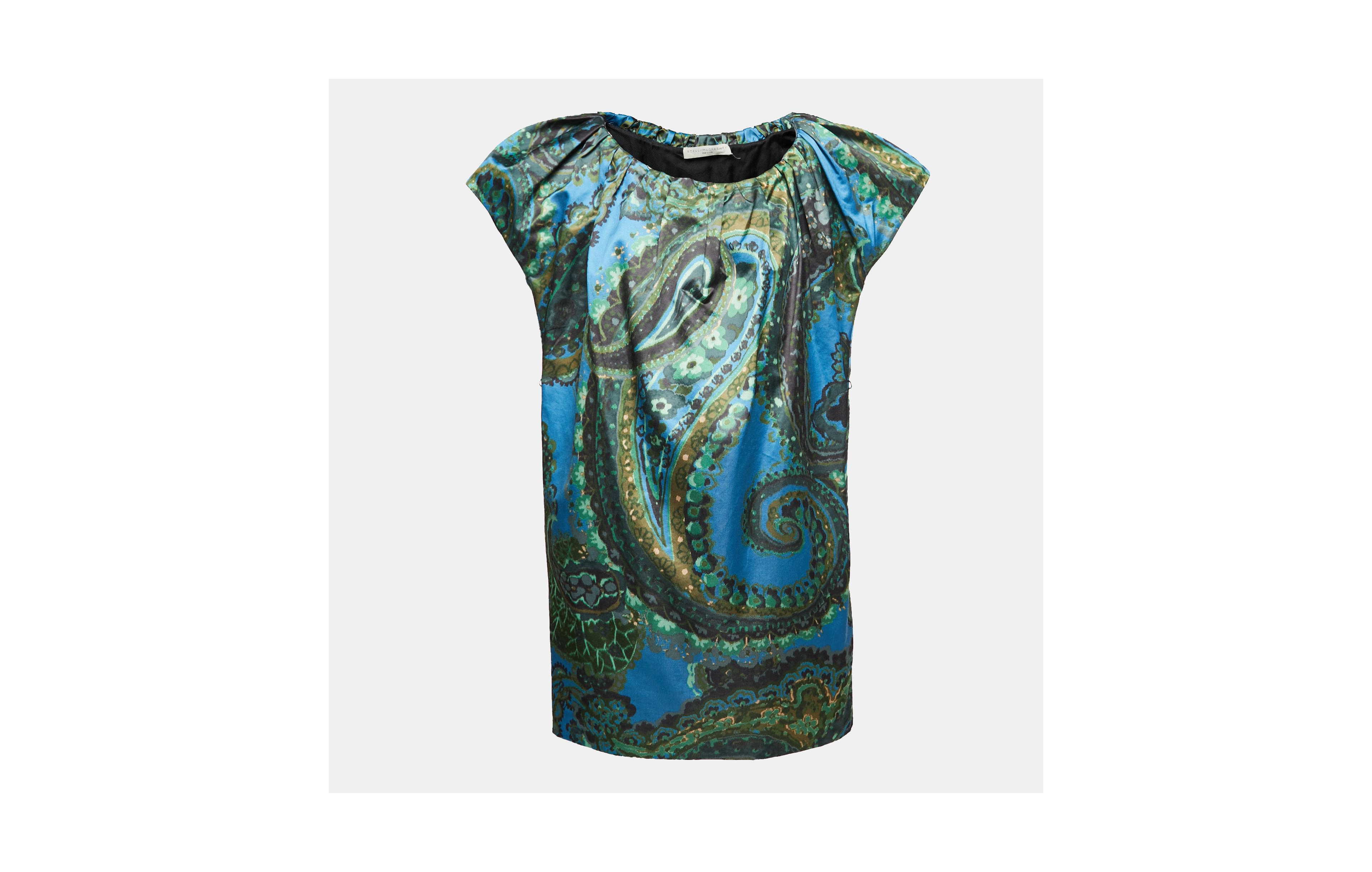 Pre-Owned Stella Mccartney Women's Multicolor Satin Dress