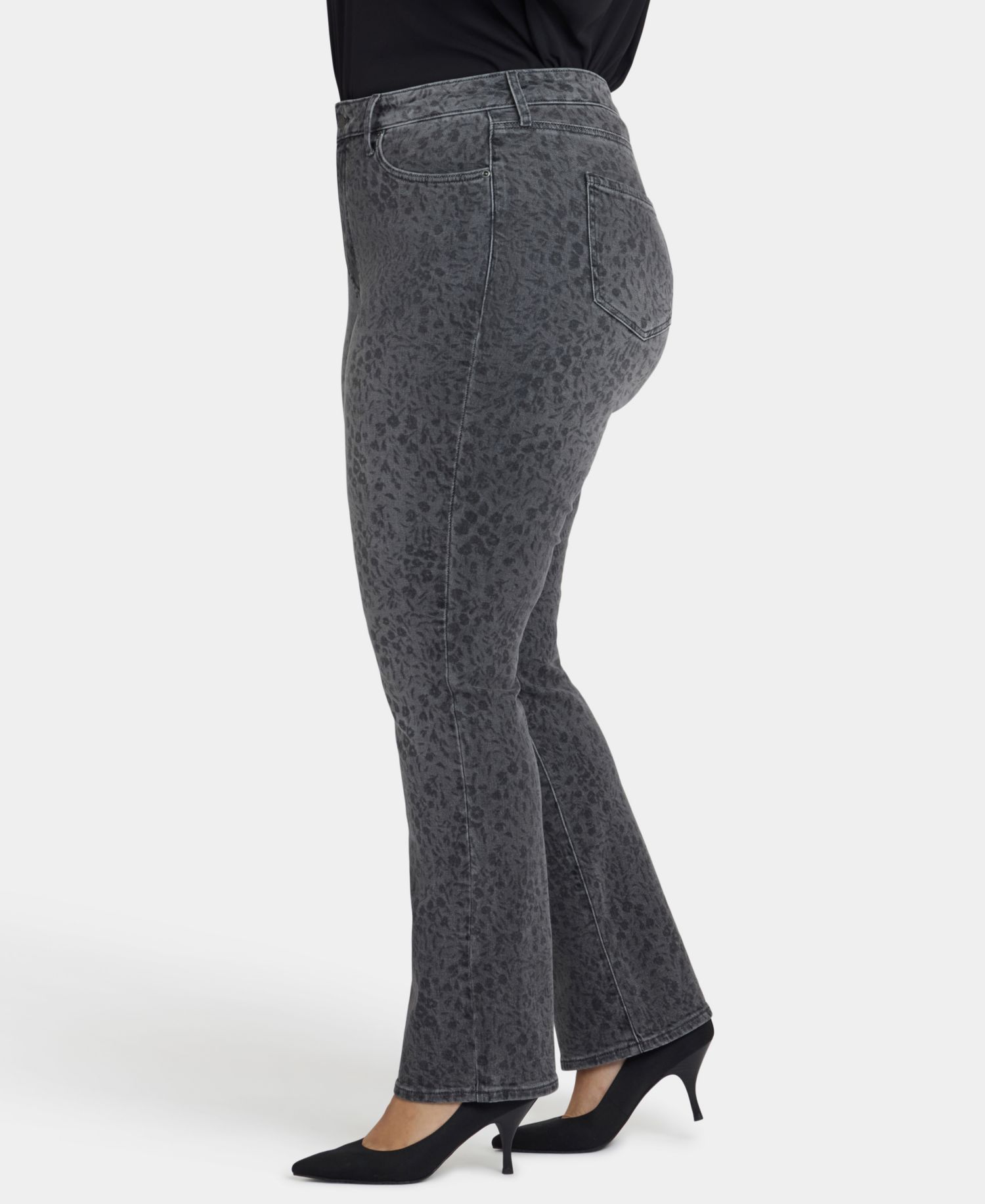 Plus Size High Rise Marilyn Straight Jeans