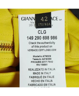 Women's Yellow Embellished Tulle And Jersey Ruche Mini Dress