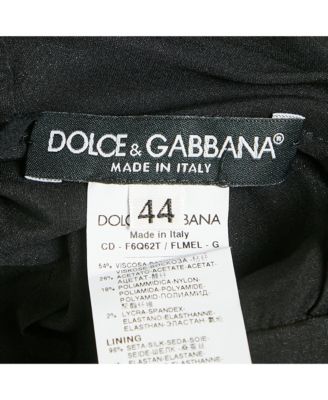 Women's Red/black Lace And Floral Print Crepe Mini Dress