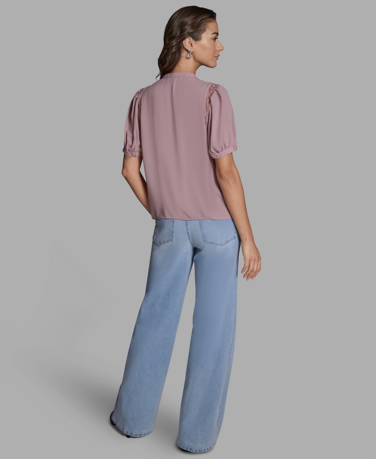 Bcbg Women's Button Front Top