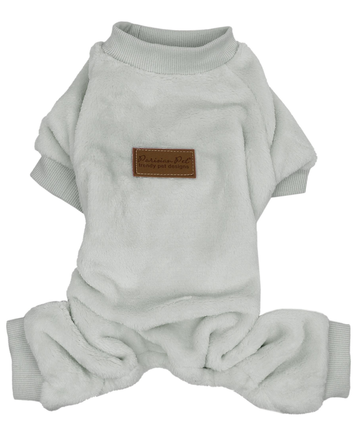 Parisian Pet Velour Pajama Cloud Gray