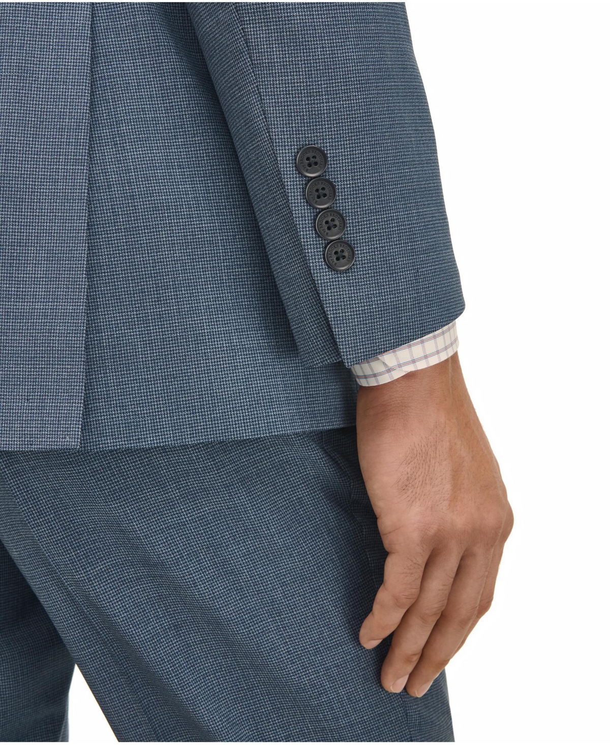 B by Brooks Brothers Men's Classic-Fit Wool Blend Suit Separates Jacket