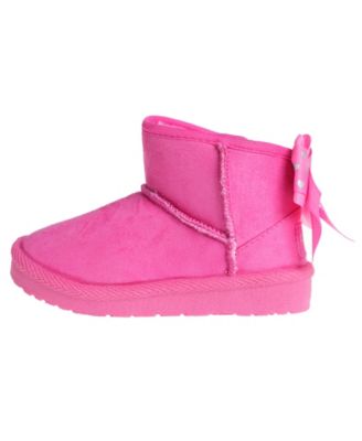 Girls' Toddler 5T-10T Bow Detail Winter Boots