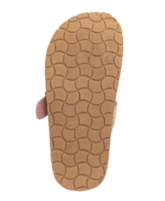 Girls' 1-13 Buckled Details Slip-On Shimmer Clogs