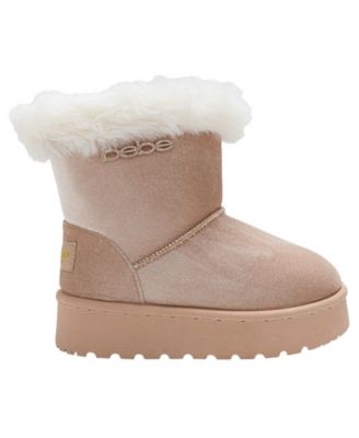 Girls' 1-13 Collared Rhinestone Boots