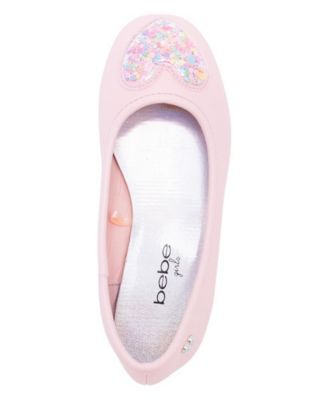 Girls' 1-13 Puffy Heart Slip-On Ballet Flats