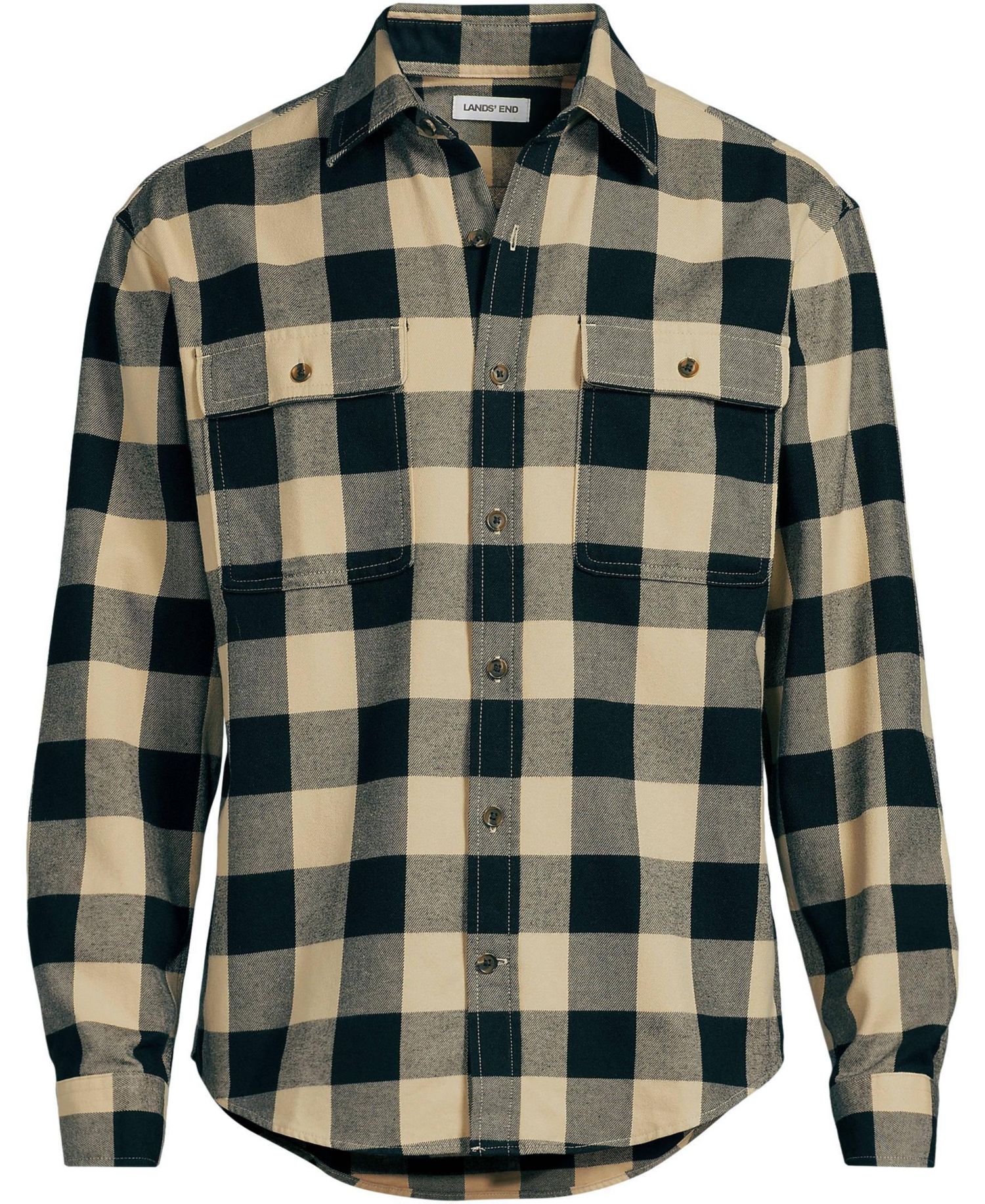 Men's Long Sleeve RainDefense Flannel Shirt