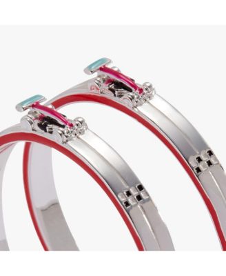 Hot Wheels Racecar Hoop Earrings