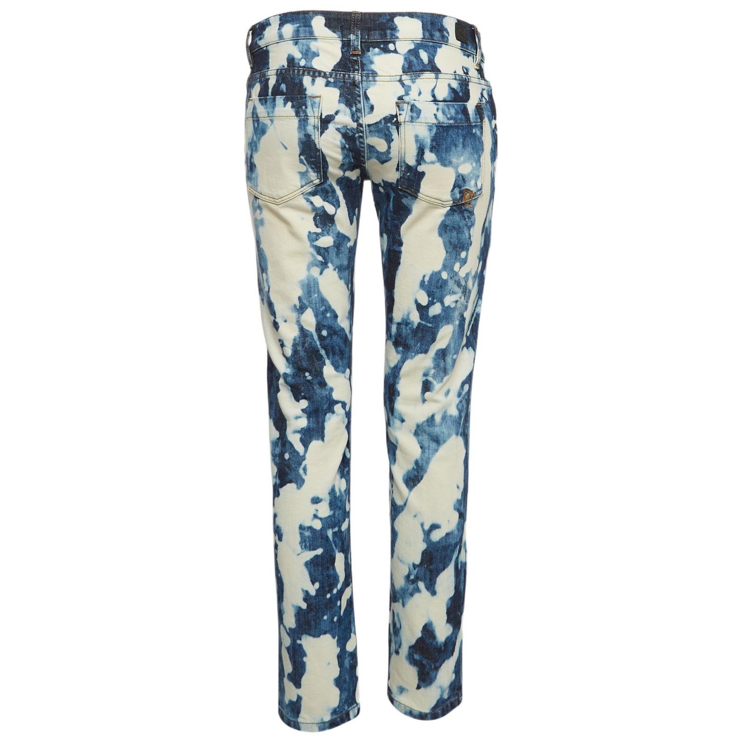 Women's Bleached Effect Denim Jeans