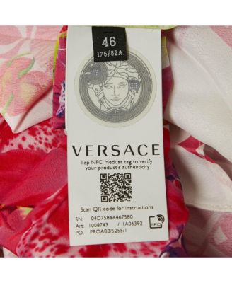 Women's Multicolor Floral Print Satin Pleated Asymmetric Midi Skirt