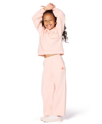 Girls' 2T-6X Fleece Hoodie and Pants, 2-Piece Set