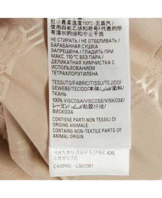 Women's Logo Jacquard Satin Trousers