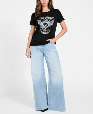 Women's Short-Sleeve Love Struck Print T-Shirt