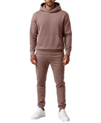 Men's Pull-On Hoodie and Sweatpants, 2-Piece Set