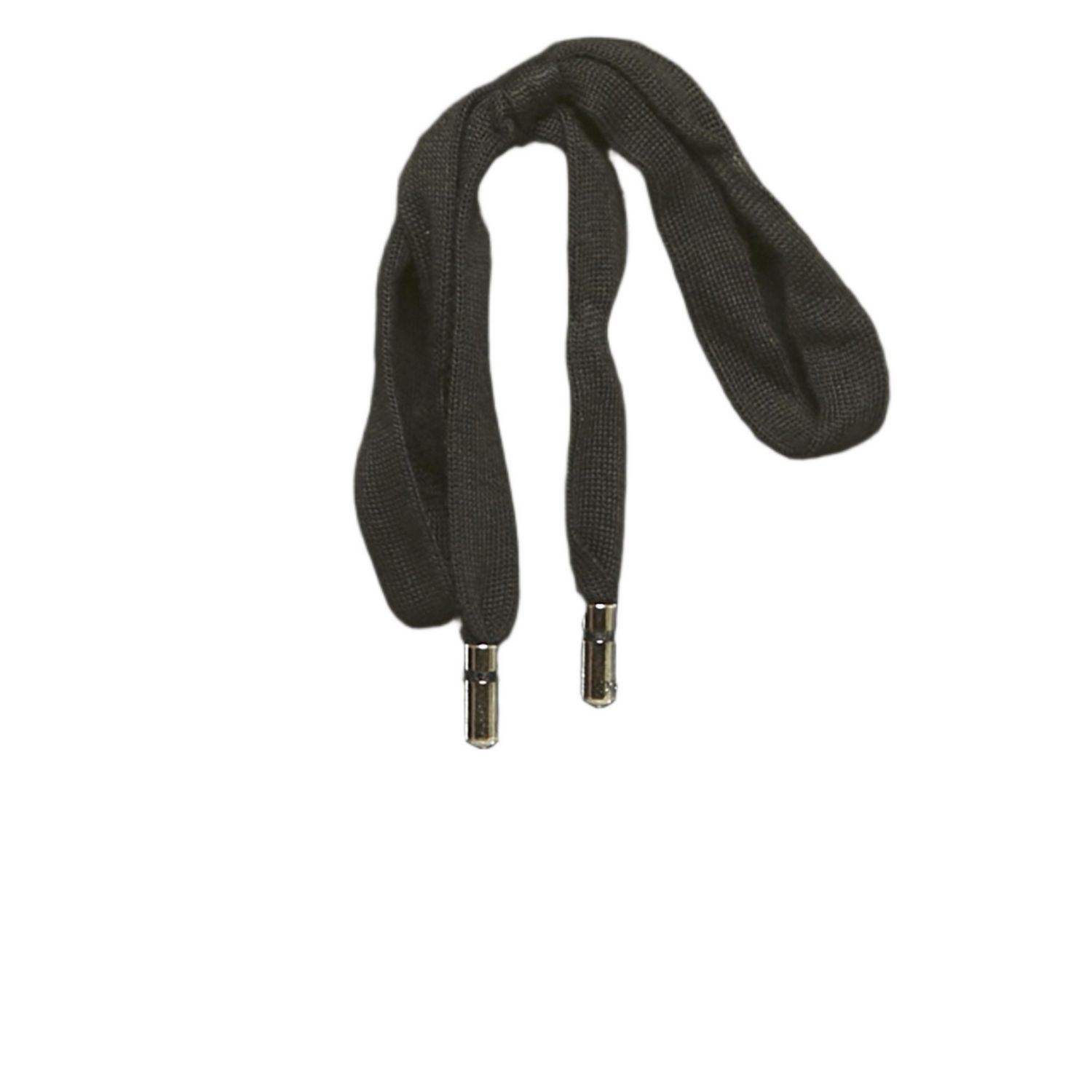 Men's Black Cotton Logo Plaque Detail Jogger