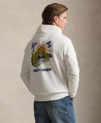 Men's Loopback Fleece Graphic Hoodie