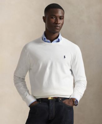 Men's Pima Regular-Fit Crewneck Sweater