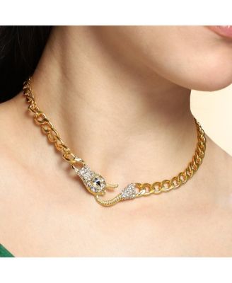 Women's The Bijou-Snakehead Chain Necklace - California Gold