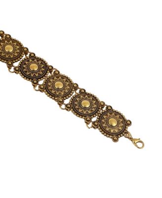 Women's The Tribal-Sol Choker Necklace - Antique Gold