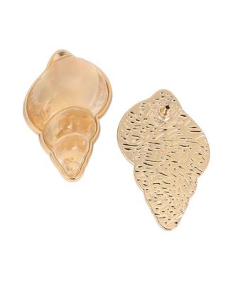 Women's The Translucent-Conchiglia Statement Earrings - California Gold