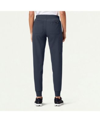 Petite Silex 6-Pocket Slim Mid-Rise Scrub Jogger