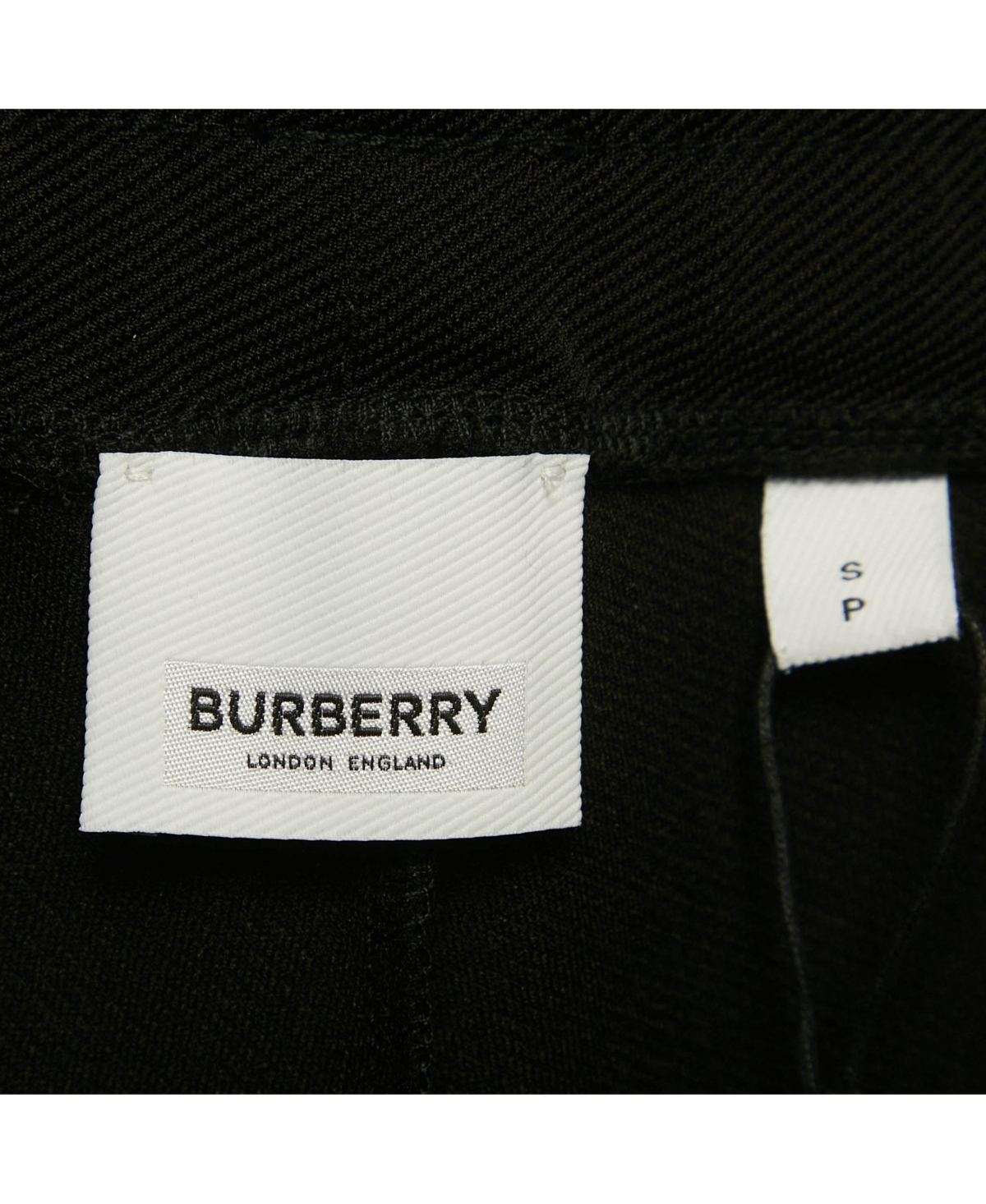 Pre-Owned Burberry Women's Tb Embroidered Crepe Gresham Drawstring Trousers