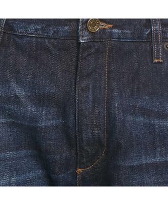 Women's Denim Raw Edge Detail Shorts