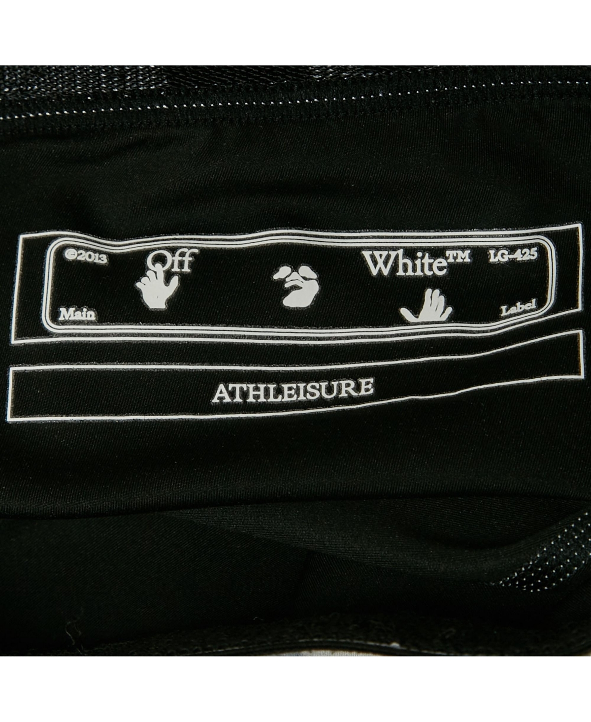 Pre-Owned Off-White Women's Grey Athleisure Botanical Print Jersey Leggings