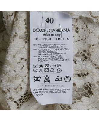 Women's Cream Lace Sleeveless Top