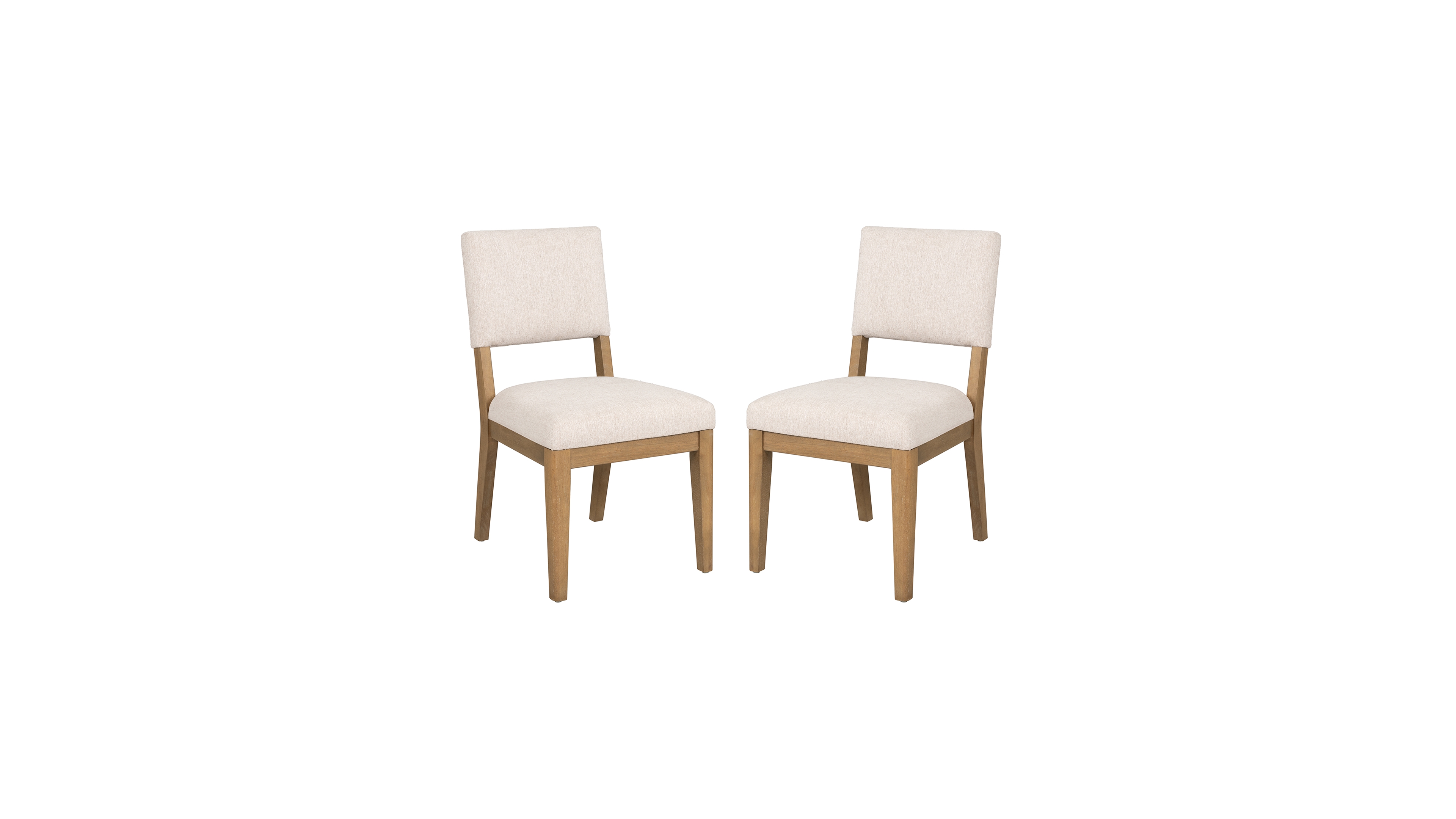 Furniture Millwork 2-Pc. Fabric Side Dining Chair Set