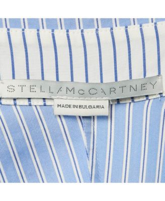 Women's Stripe Cotton Asymmetric Shirt