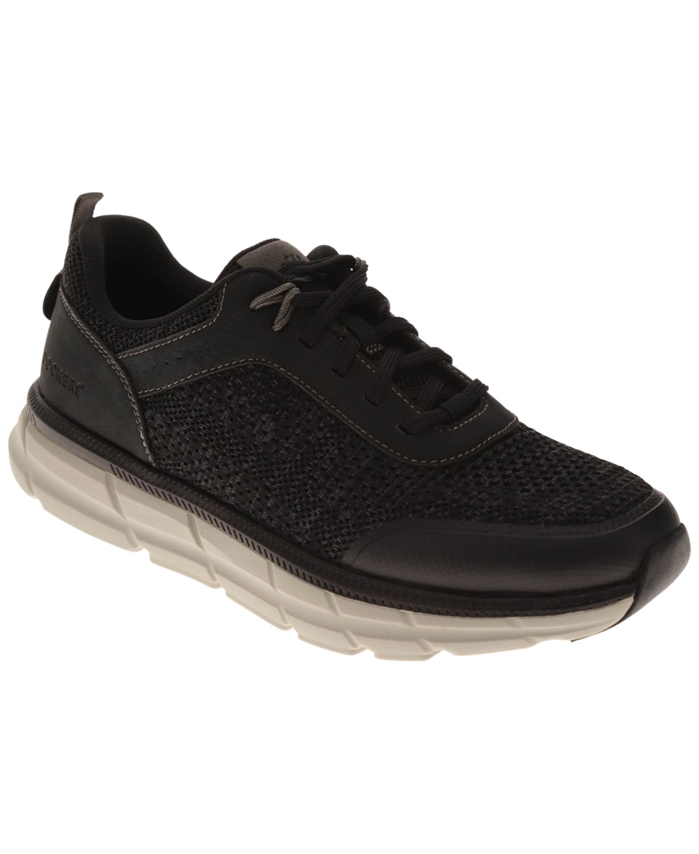 Мужские кроссовки Dockers GO-4-IT Active Rebound Knit Lace-Up, цвет: Чёрный — фото 1