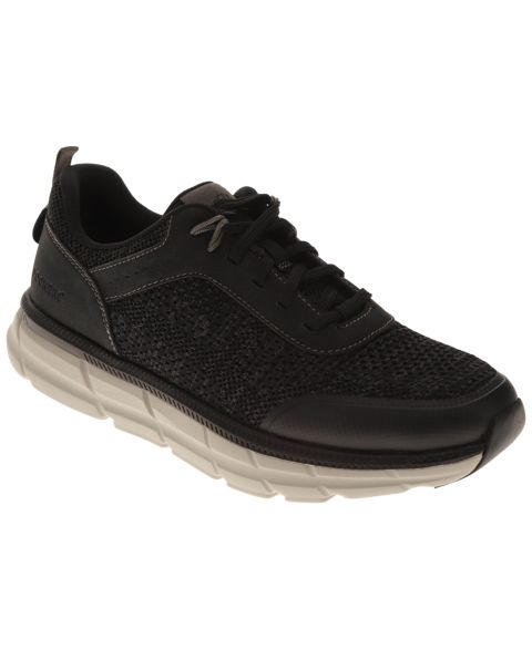 Мужские кроссовки Dockers GO-4-IT Active Rebound Knit Lace-Up, цвет: Чёрный