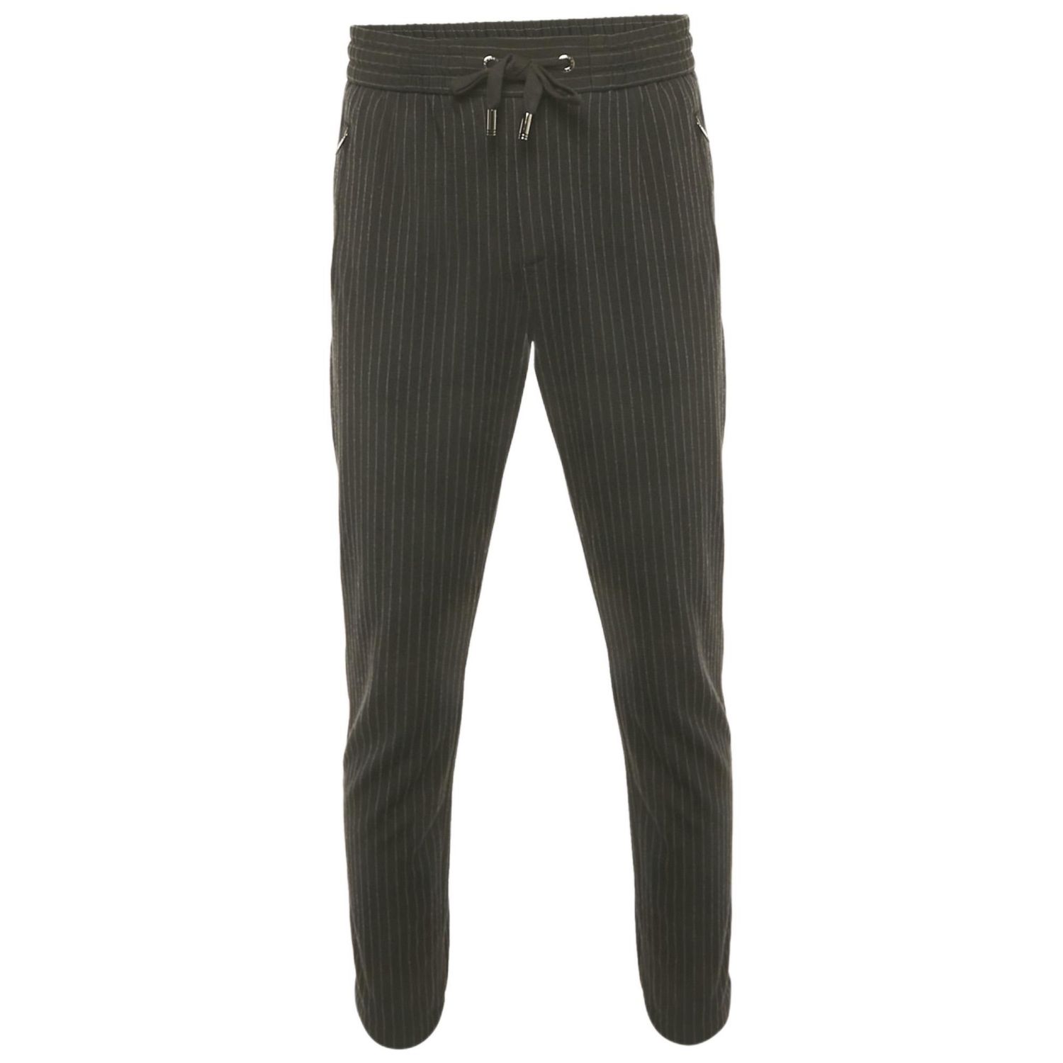 Women's Pinstripe Jersey Jogger Pants
